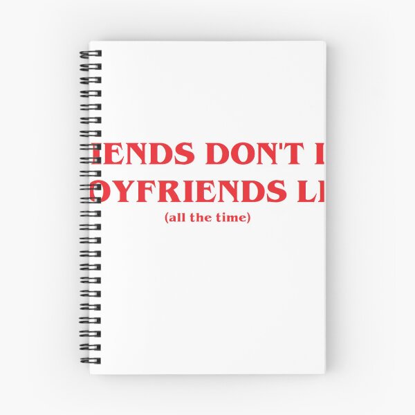 Item preview, FRIENDS DON'T LIE (but boyriends do) - elmax quote designed and sold by Larissa Sotero.