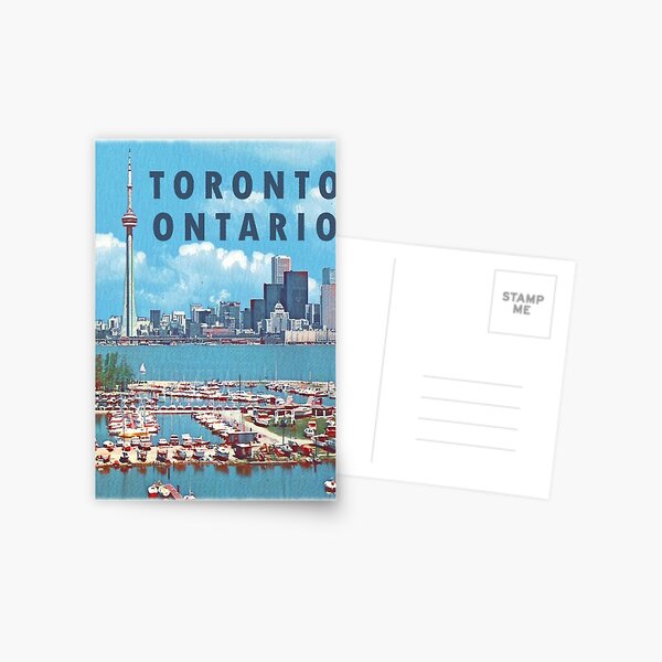 Item preview, Toronto Ontario Canada Vintage Travel Decal designed and sold by hilda74.
