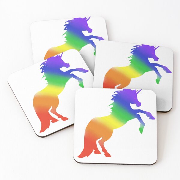 Item preview, Rainbow Unicorn designed and sold by Marmotdragon.