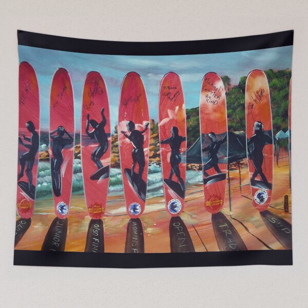Item preview, Agnes Water Longboard - artist Bob Gammage designed and sold by robert (bob) gammage.