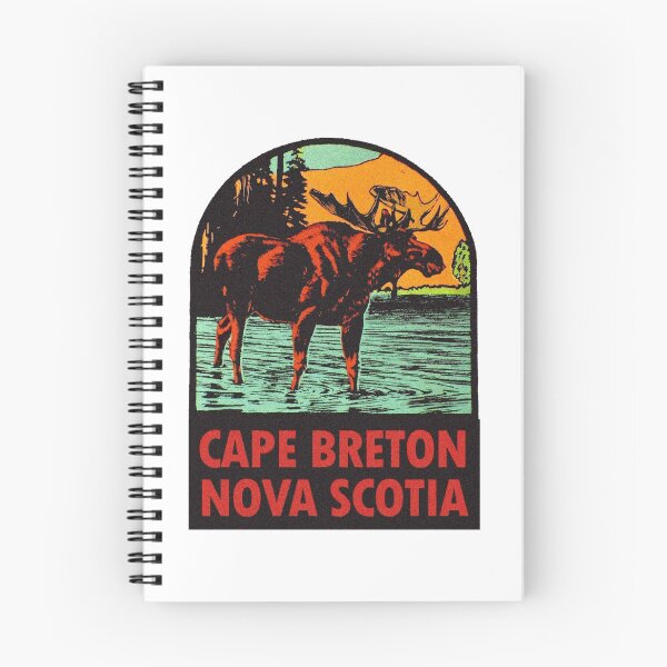 Item preview, Cape Breton Nova Scotia Canada Vintage Travel Decal designed and sold by hilda74.