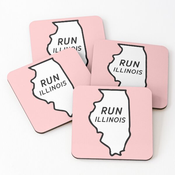 Item preview, Run Illinois designed and sold by SunnyLemonader.