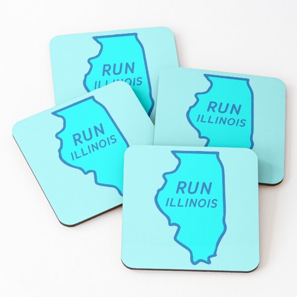 Item preview, Run Illinois designed and sold by SunnyLemonader.