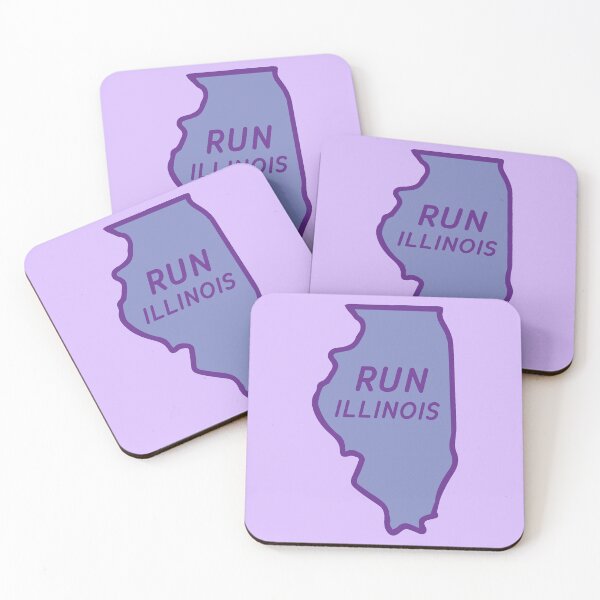 Item preview, Run Illinois designed and sold by SunnyLemonader.