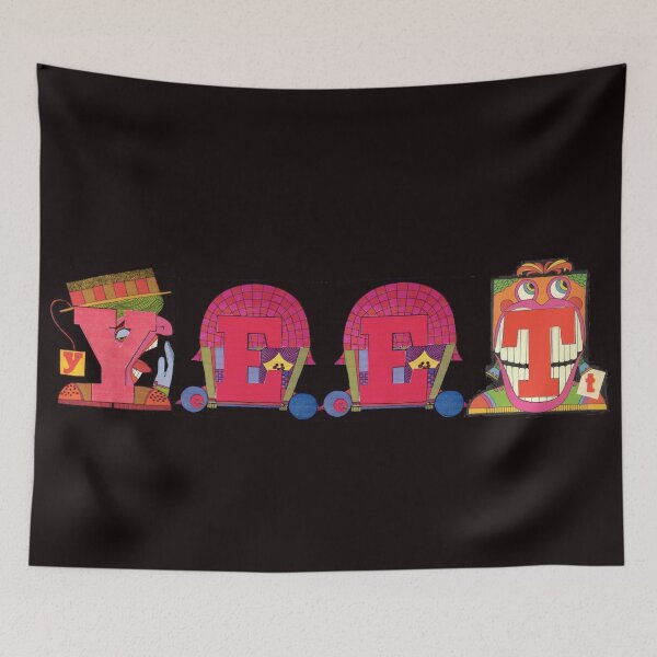 Item preview, Yeet - alphabet people - cute designed and sold by VelcroFathoms.
