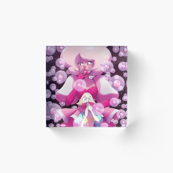 Pink Diamond Acrylic Blocks Redbubble - iarz bow tie red roblox