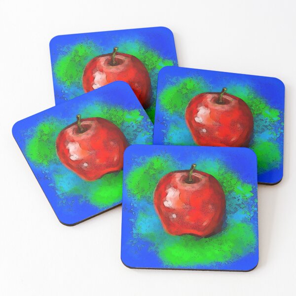 Item preview, Red apple designed and sold by Julia Grammer-Begley.