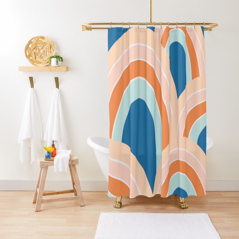 Rainbow valley Shower Curtain