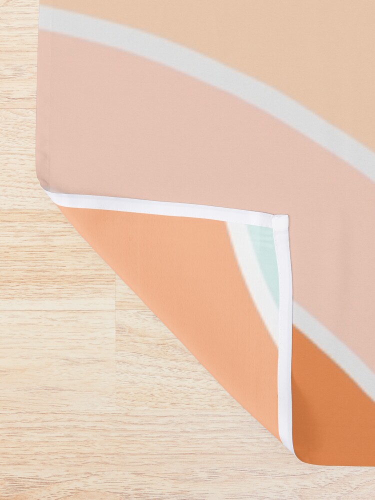 Alternate view of Rainbow valley Shower Curtain