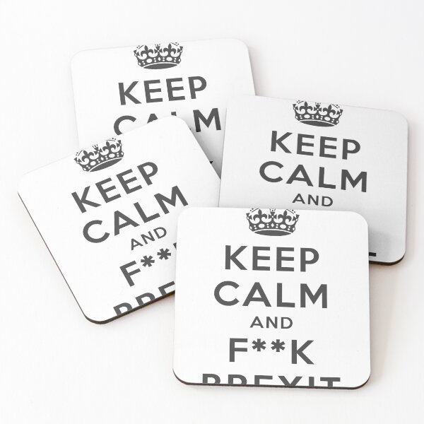 Item preview, Keep Calm and F**K Brexit (Dark Font) designed and sold by ZeldaDoodle.