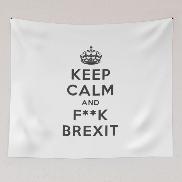 Item preview, Keep Calm and F**K Brexit (Dark Font) designed and sold by ZeldaDoodle.
