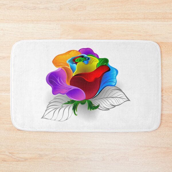 Item preview, Rainbow rose bud ( Rainbow roses ) designed and sold by Blackmoon9.
