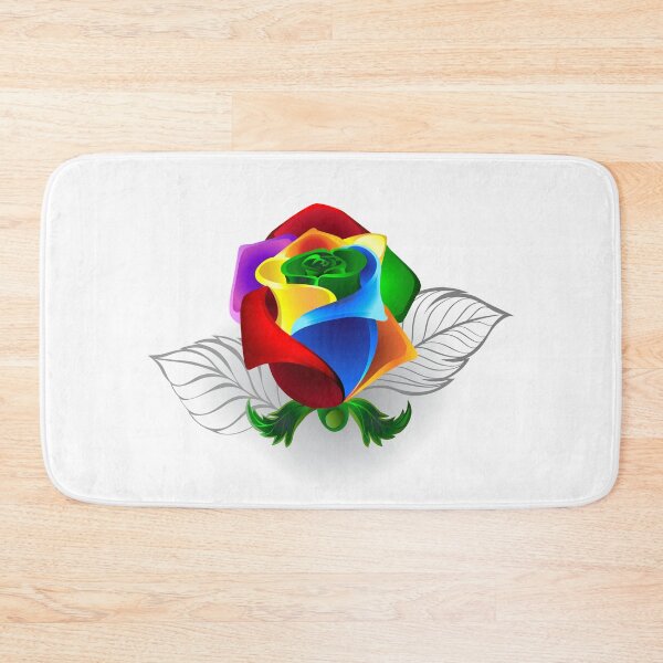 Item preview, Rainbow rose bud ( Rainbow roses ) designed and sold by Blackmoon9.