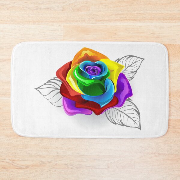 Item preview, Rainbow rose bud ( Rainbow roses ) designed and sold by Blackmoon9.