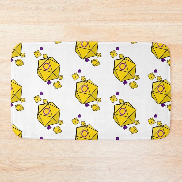 Item preview, Intersex Pride Flag Dice Set designed and sold by Blizardstar.