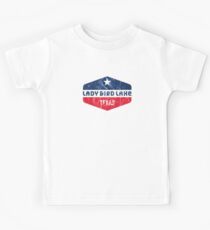 Lady Bird Lake Texas Kids T-Shirt