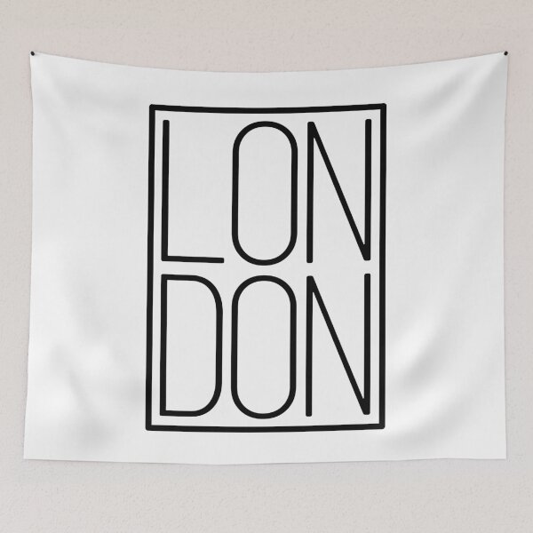 Item preview, London City England Great Britain Typography Souvenir Gift designed and sold by peter2art.