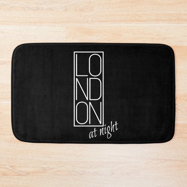 Item preview, London at night England Great Britain Typography Souvenir Gift designed and sold by peter2art.