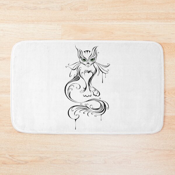 Item preview, Young Cat ( Tattoo Cat ) designed and sold by Blackmoon9.