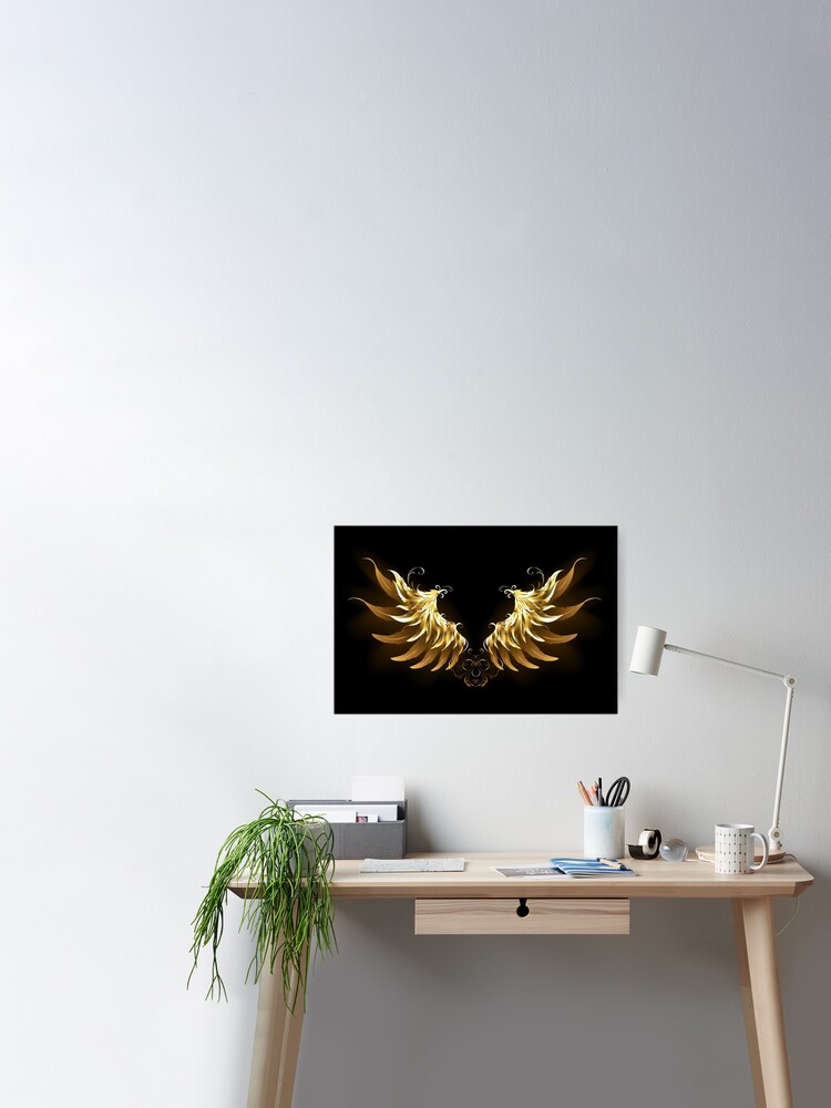 Shiny Angel Wings ( Gold WIngs )