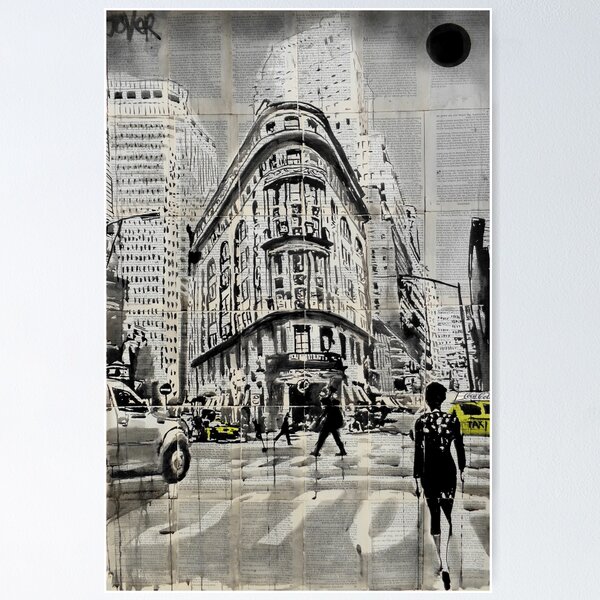Item preview, midtown walk N.Y. designed and sold by Loui  Jover.