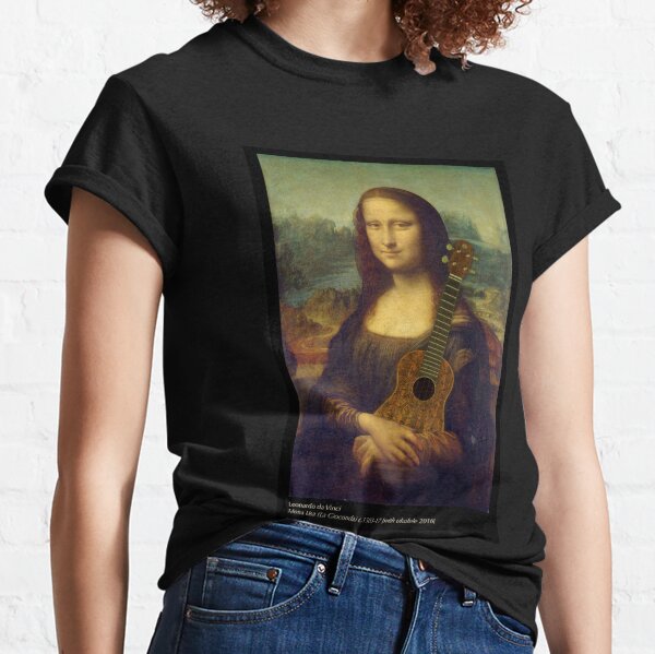 Mona Lisa [with ukulele] Classic T-Shirt