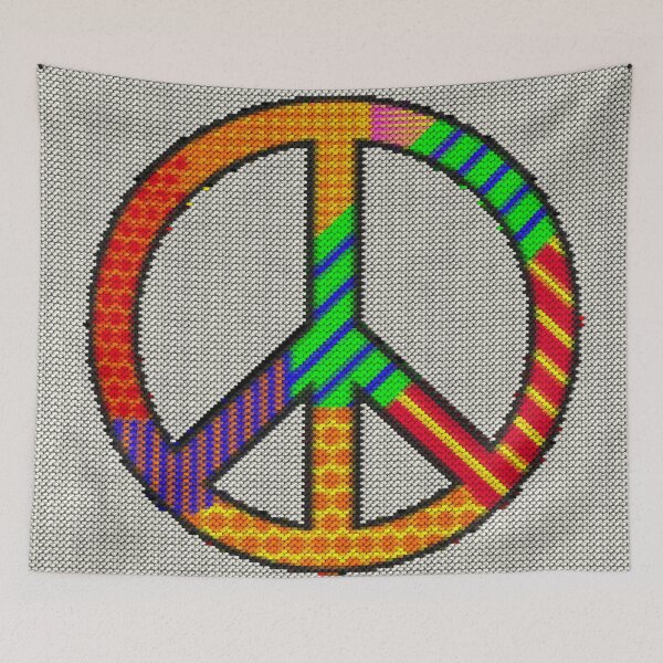 Item preview, Peace Knitting designed and sold by Hell-Prints.