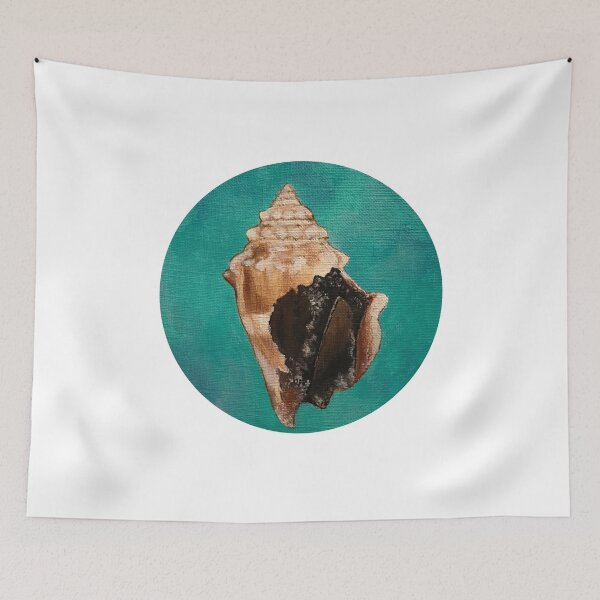 Item preview, Fighting Conch Shell Painting  designed and sold by 33Sbart16.