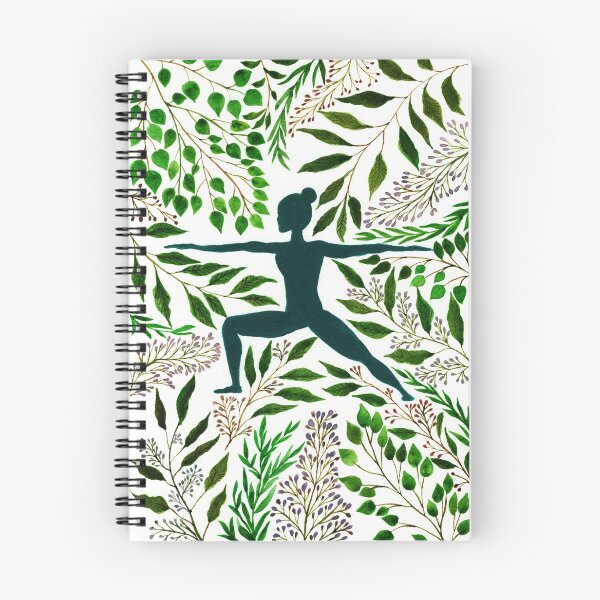 Item preview, Yoga Warrior Pose One with Nature designed and sold by Run.Breathe.Create.
