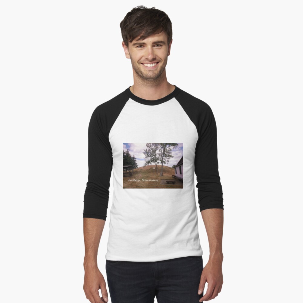 Artikel-Vorschau von Baseballshirt mit 3/4-Arm, designt und verkauft von Gourmetkater.