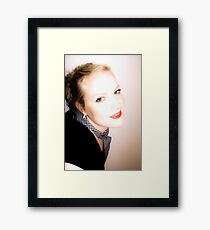 fifties charm Framed Print