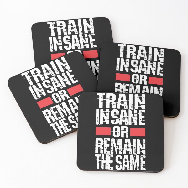 Item preview, Train Insane or Remain the Same designed and sold by VectorDesigner.