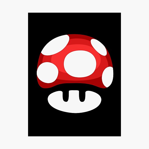 Super Mushroom Photographic Print