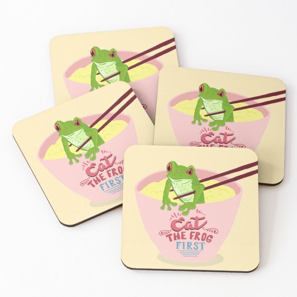 Item preview, Eat the Frog first designed and sold by Sarah Burghardt.