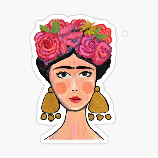 Item preview, Flida Kahlo Stylized designed and sold by Domna Banakou.