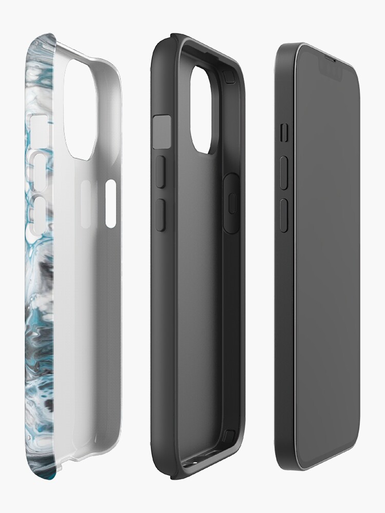 Alternate view of Fluid painting Color call I iPhone Case