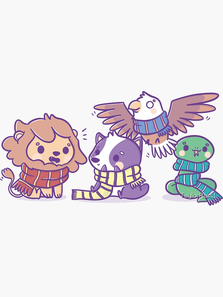 Magic School Houses Decal