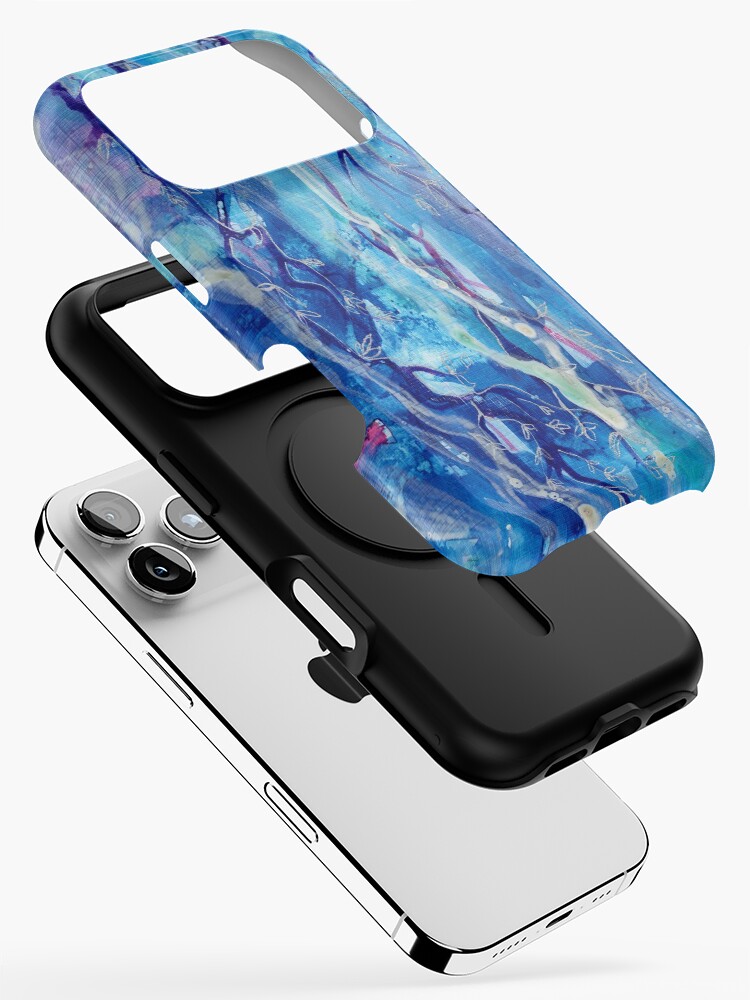 abstract ink painting "Zuckerwald" iPhone Case