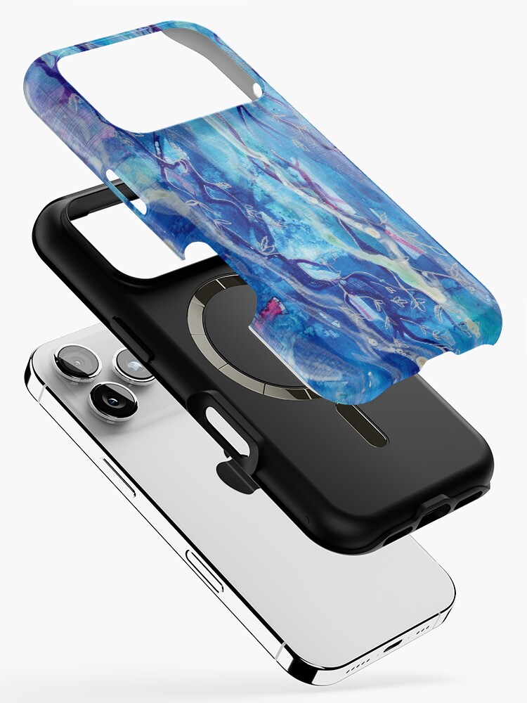 abstract ink painting "Zuckerwald" iPhone Case