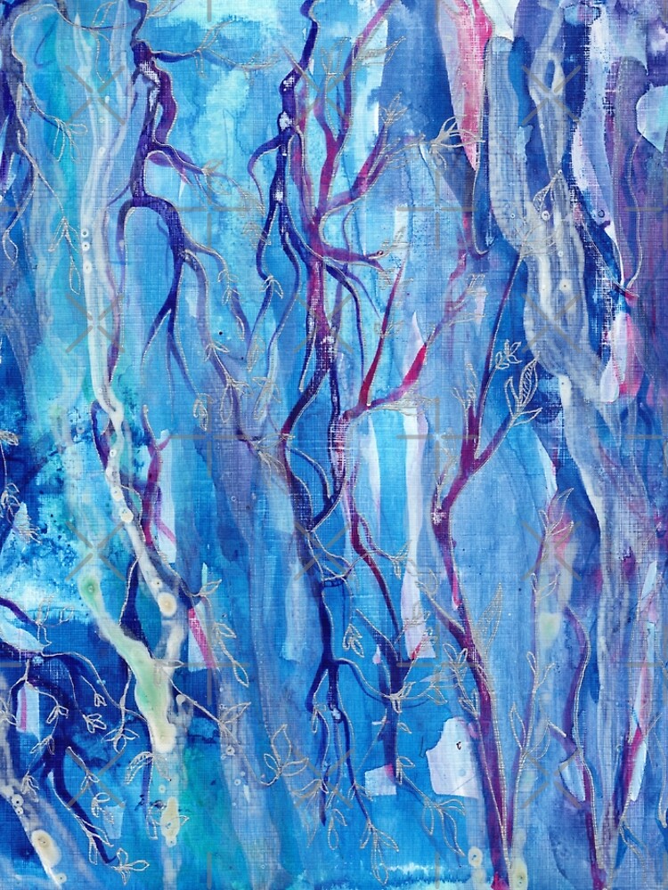 abstract ink painting "Zuckerwald" by nobelbunt