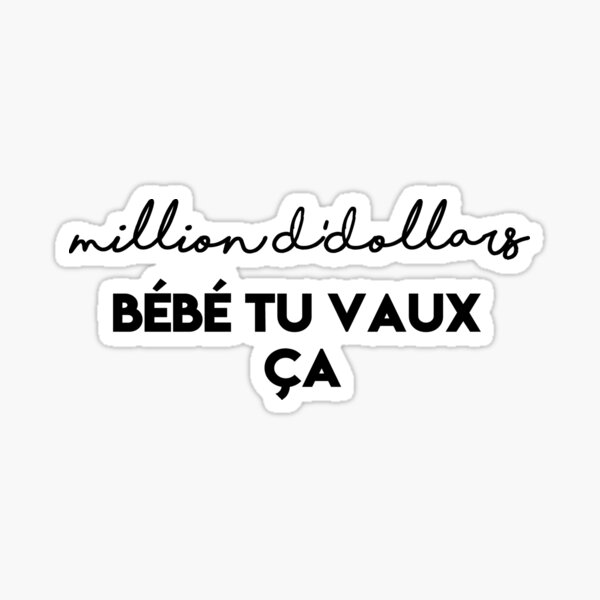 Paroles Stickers Redbubble