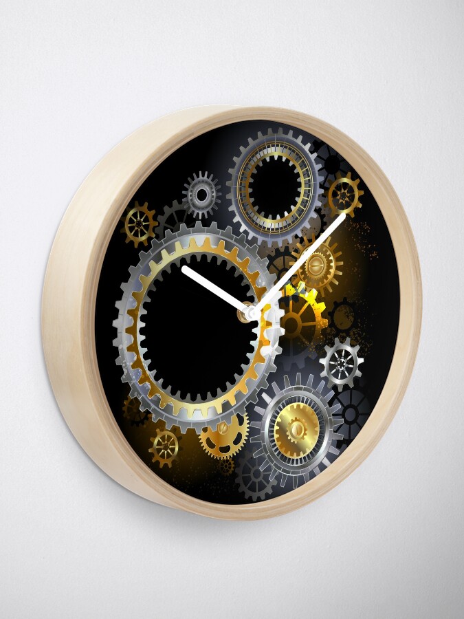 Steampunk Gear Clock