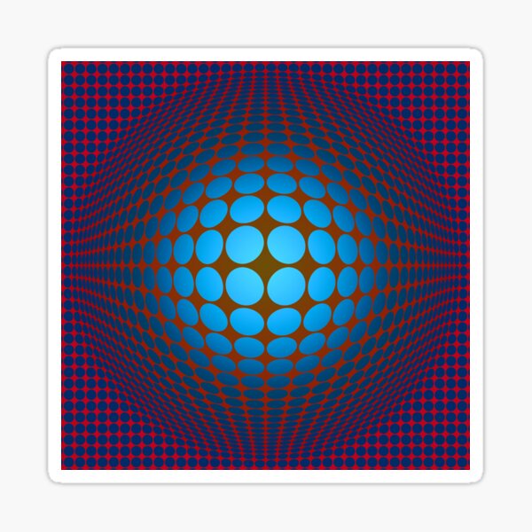 Item preview, Victor Vasarely Homage designed and sold by Nicolas Roughton.