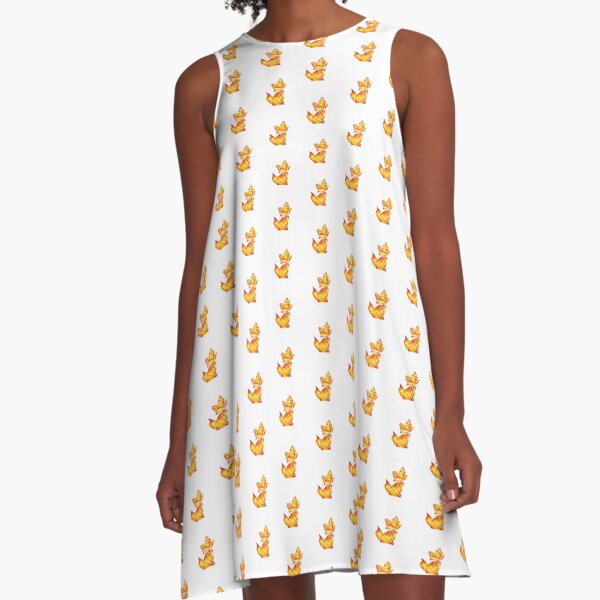 Origami fox A-Line Dress