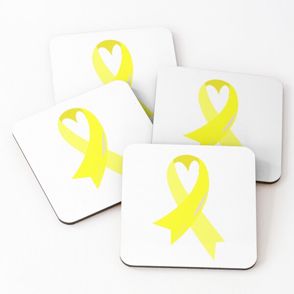 Item preview, Yellow Awareness Ribbon designed and sold by eulonix.