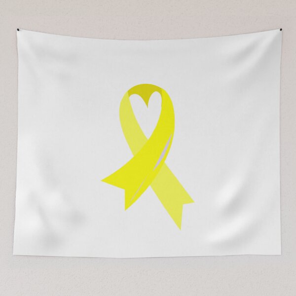 Item preview, Yellow Awareness Ribbon designed and sold by eulonix.