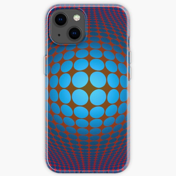 Victor Vasarely Homage iPhone Soft Case