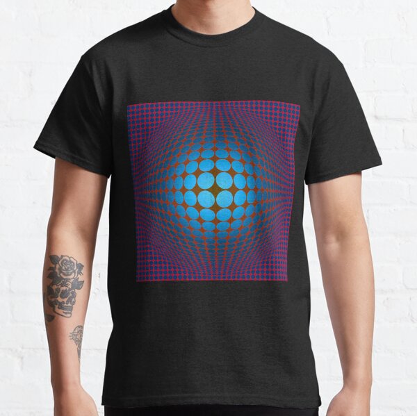 Victor Vasarely Homage Classic T-Shirt