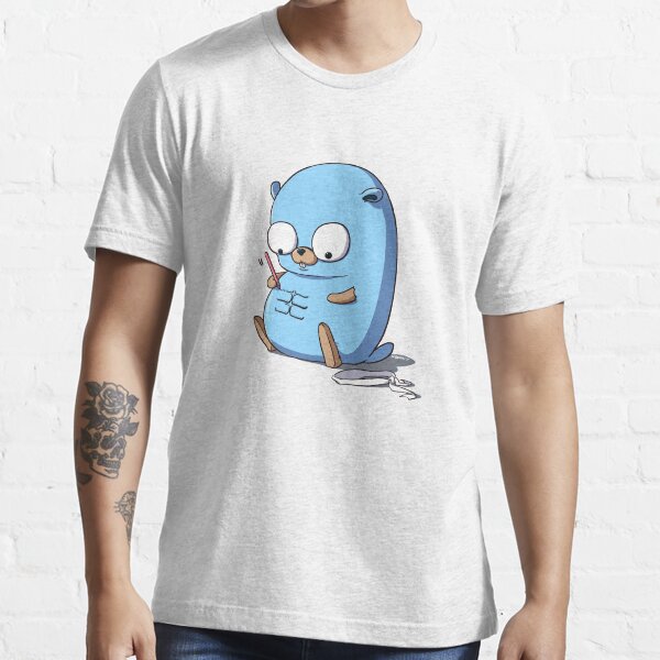 "Golang Gopher Go Six Pack" T-shirt for Sale by clgtart | Redbubble ...