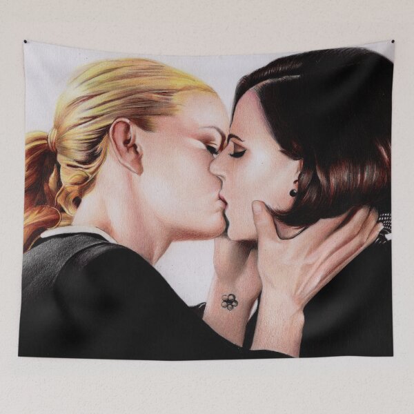 Item preview, SwanQueen The Last Kiss designed and sold by ERegalPortraits.